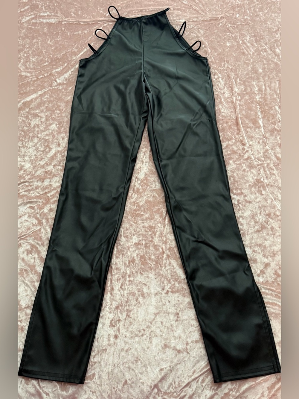 PrettyLittleThing Black Faux Leather Leggings